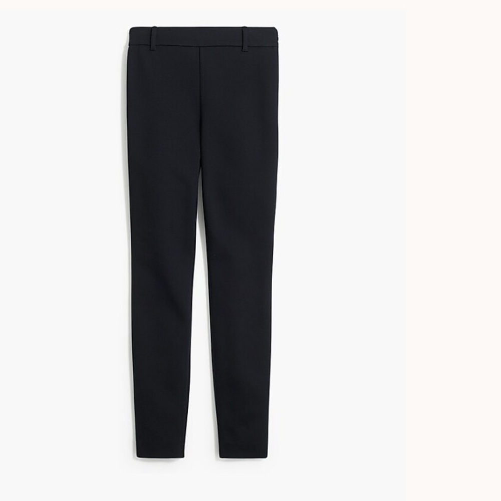 J. Crew Factory Ponte Slim Work Pant Black sz 4